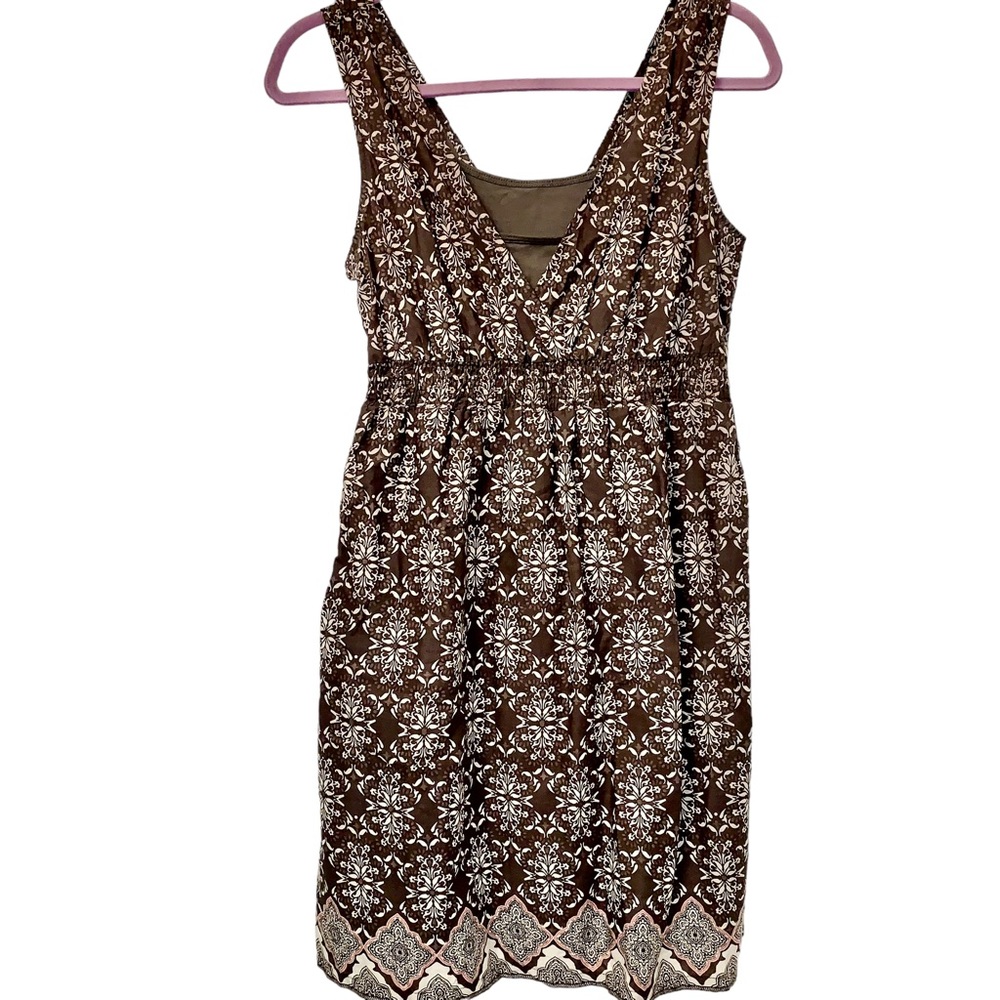 Sonoma Lined Sleeveless Sheath Summer Dress Sz S